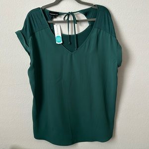Green blouse XL